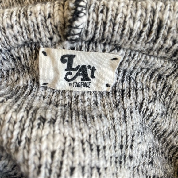 LA't L'AGENCE BAJA PULLOVER HOODIE SWEATER SZ S - Picture 5 of 8